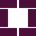 Abstract geometric pattern of purple tiles with a black area in the center.